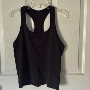 Lululemon Black Racerback Tank Top